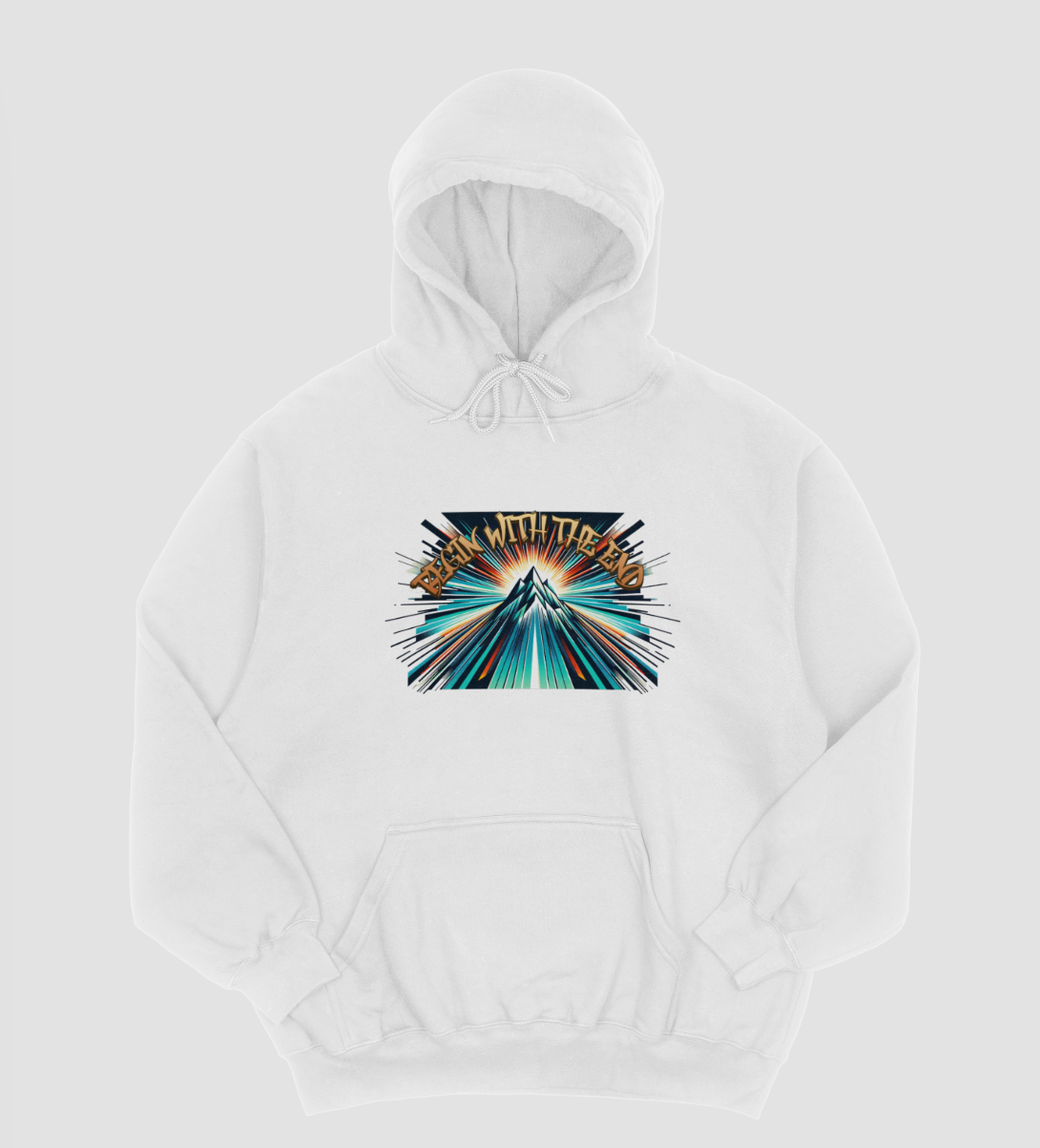 Begin with the End Hoodie#2