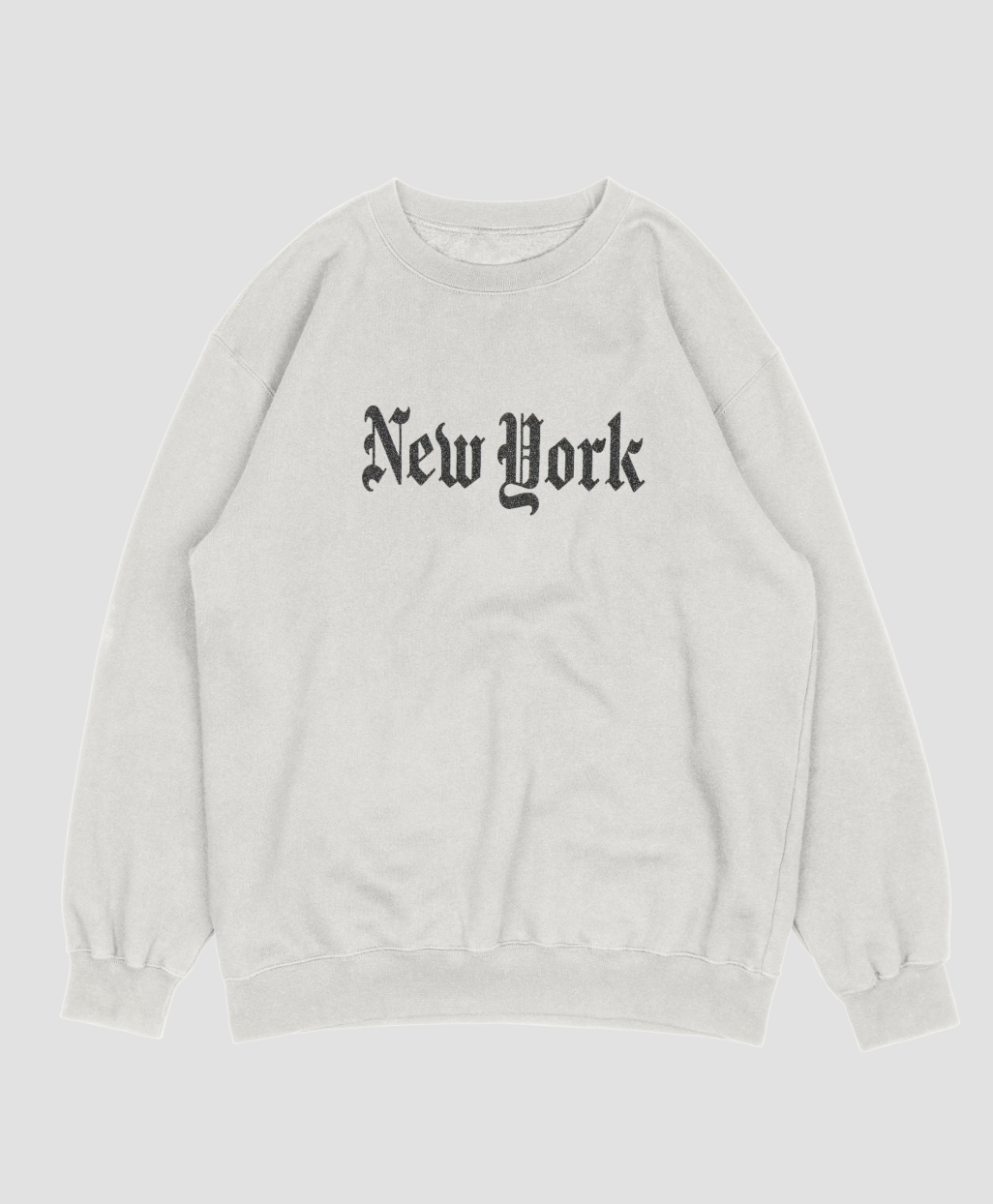 New York Sweatshirt in Old English Font