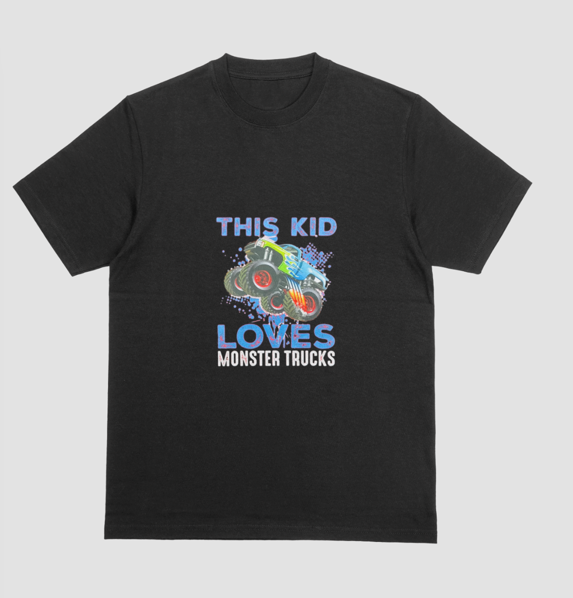 This Kid like truck- Kids T-shirt
