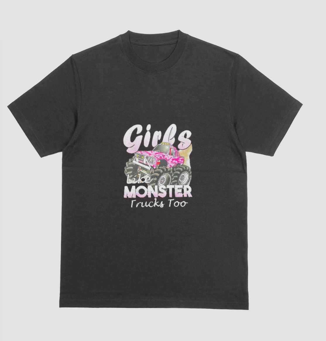 Girls Like Trucks - Kid's T-shirt