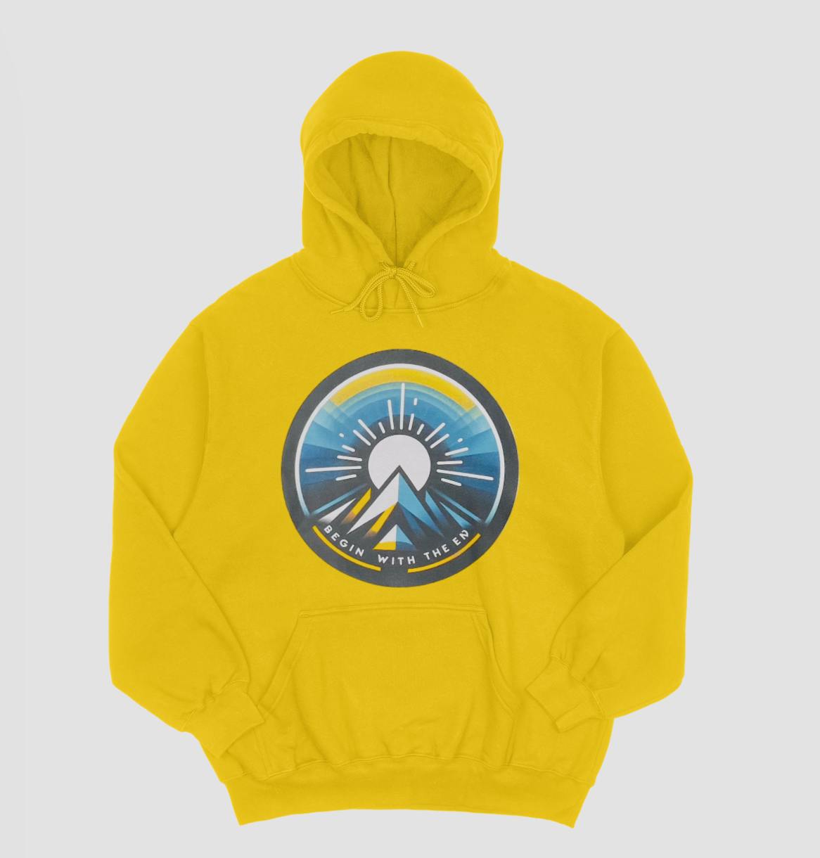 Begin with the End Hoodie