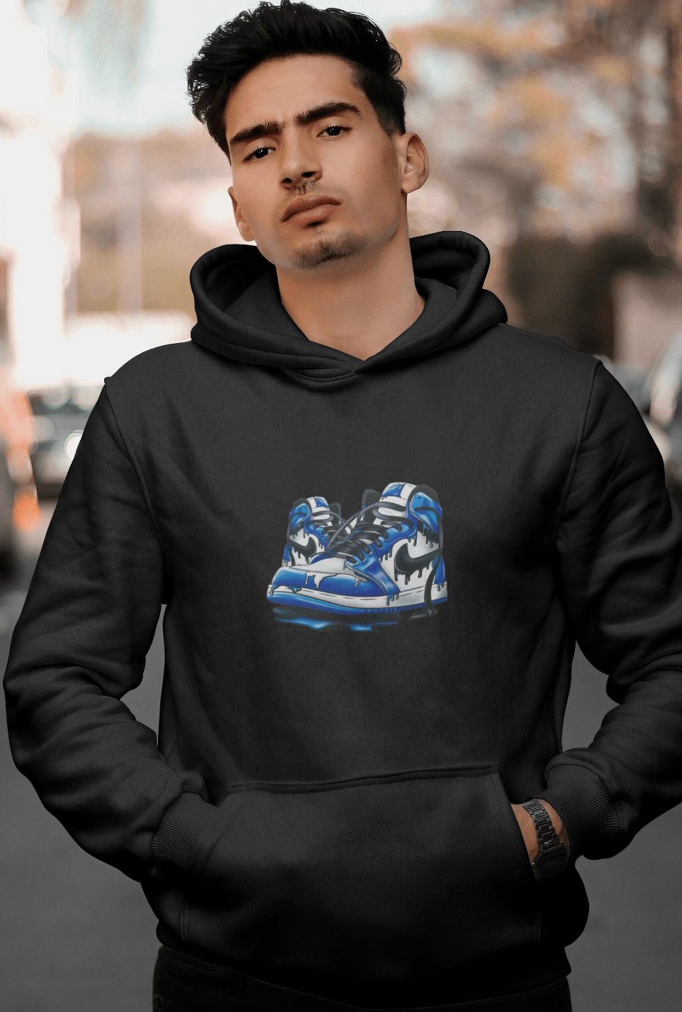 Blue Nike Hoodie