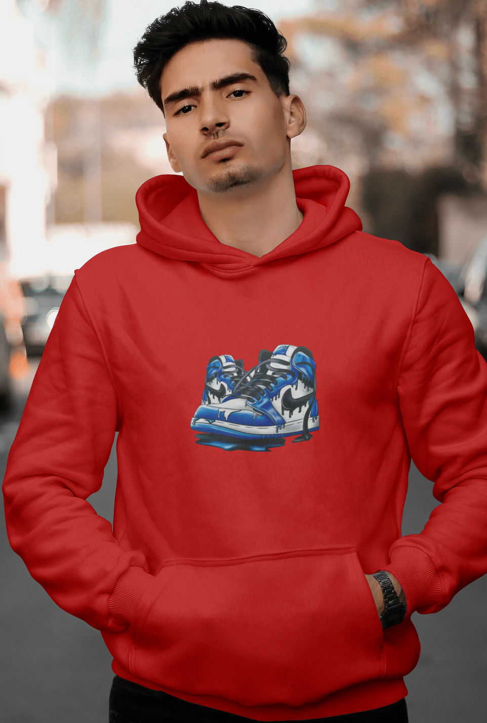 Blue Nike Hoodie