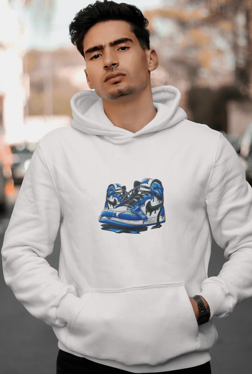 Blue Nike Hoodie