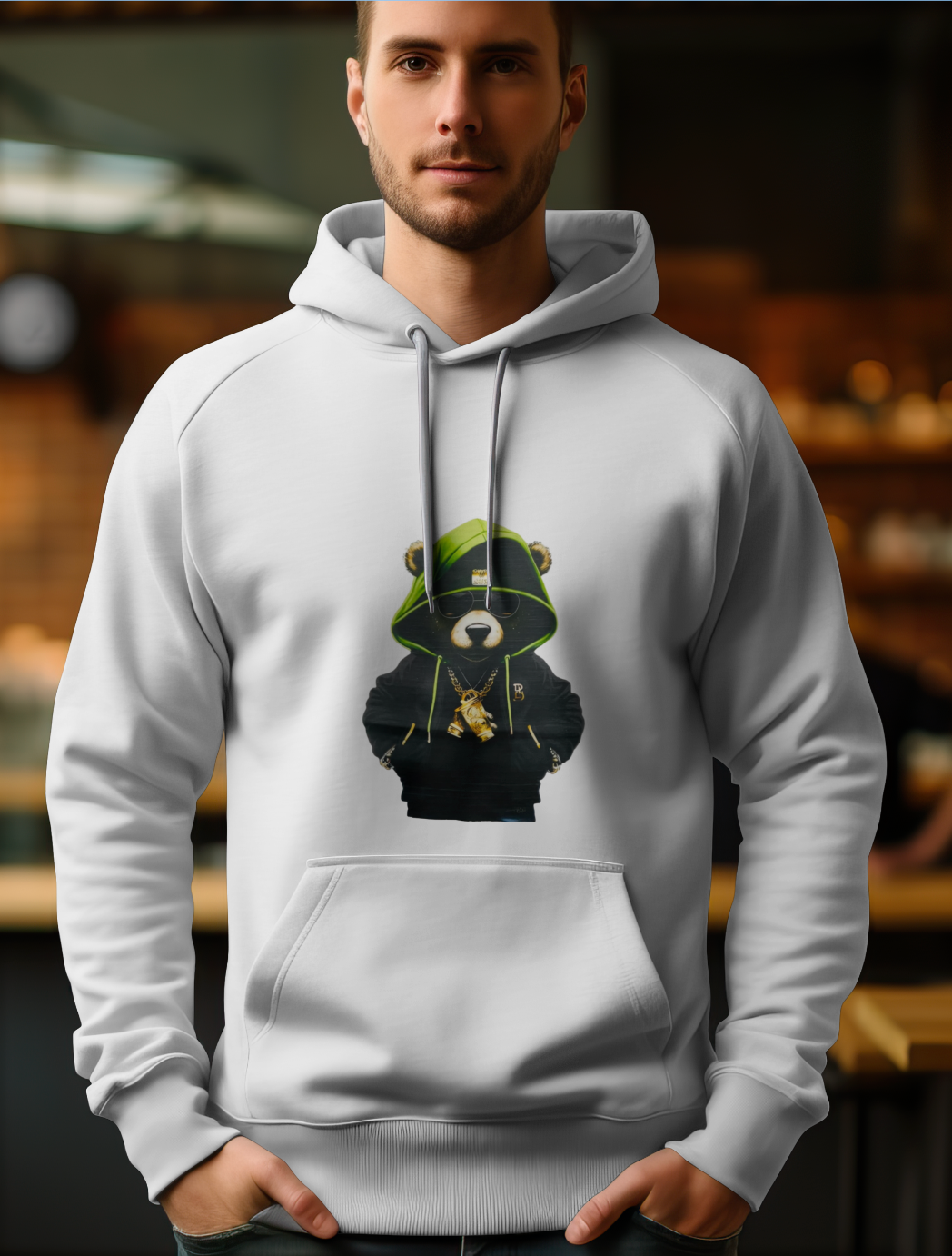 Bear hoodie