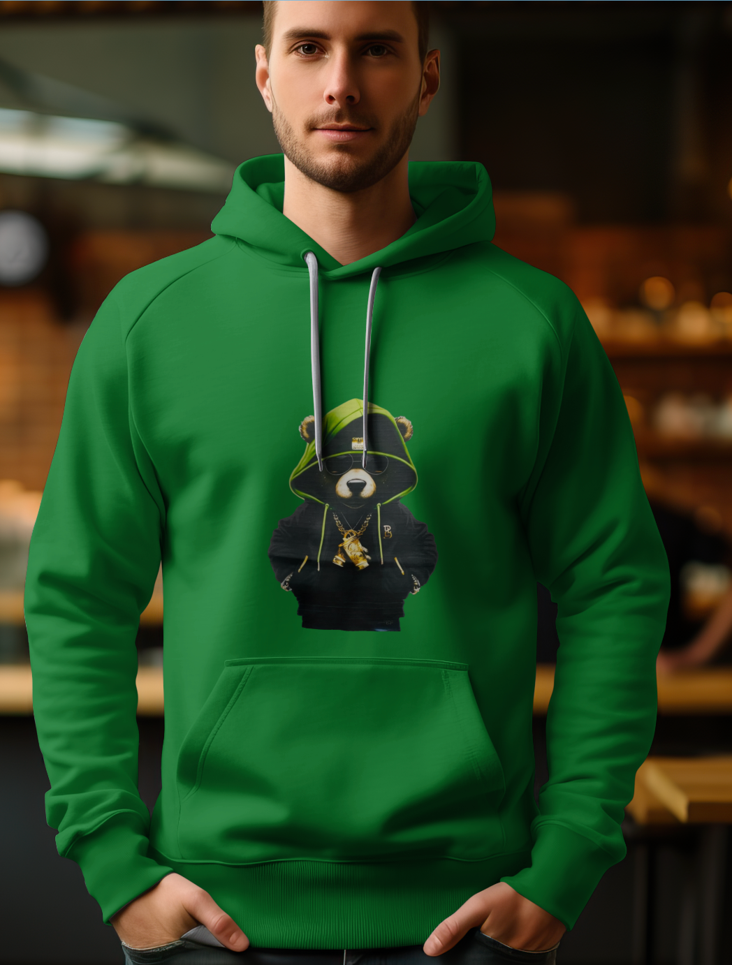 Bear hoodie
