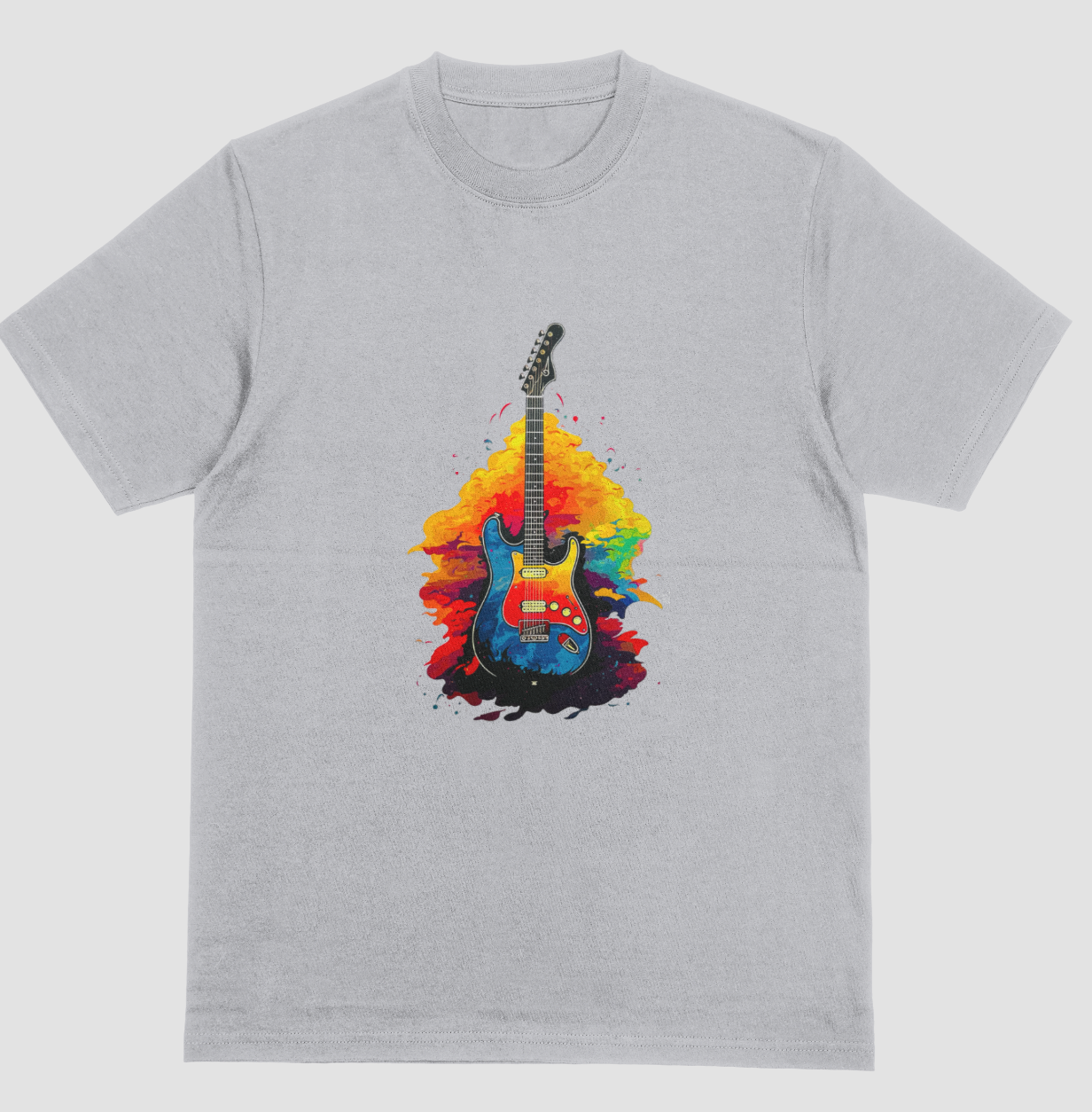 Colorful Guitar Design