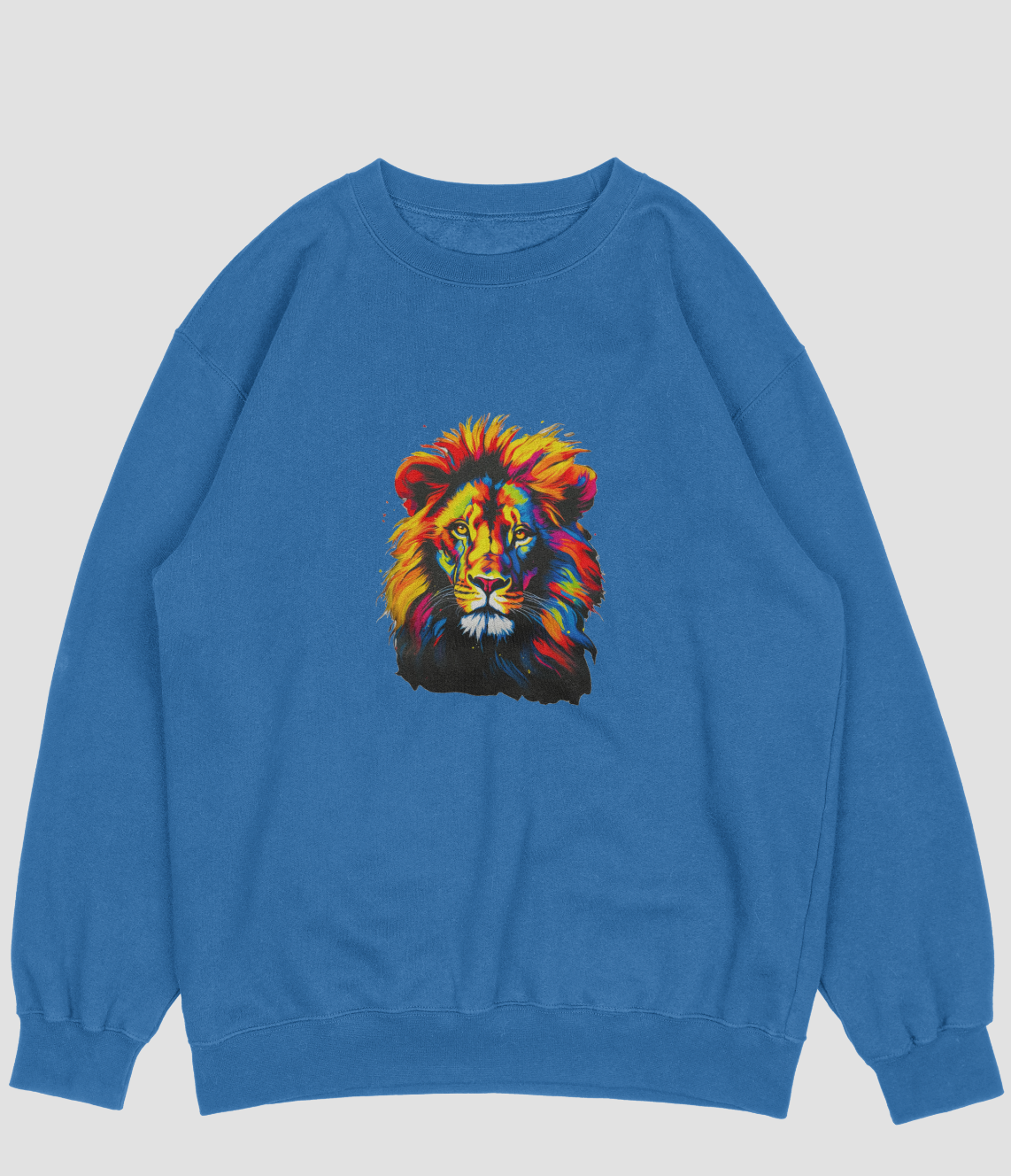 Vivid Lion Design Hoodie/ Sweatshirt/ T-shirt
