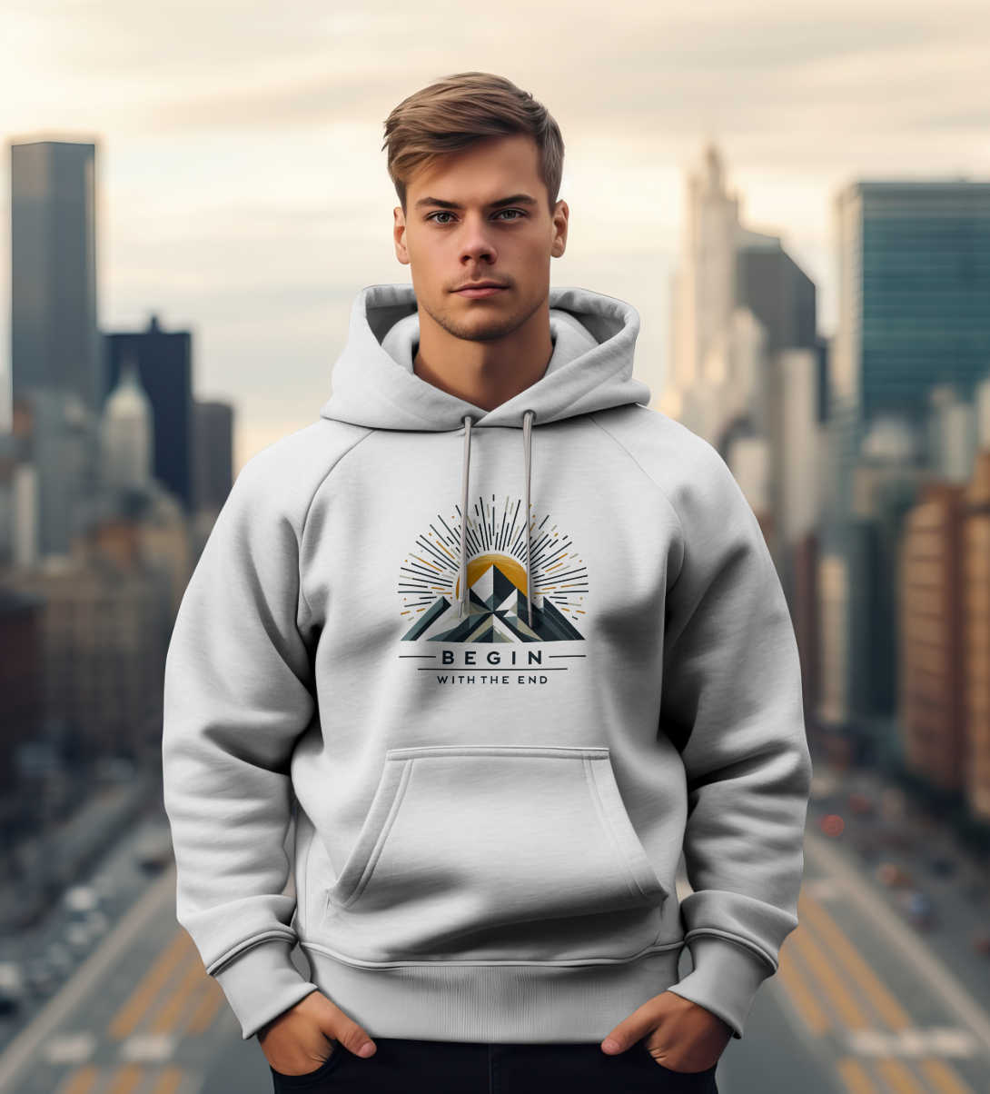 Begin with the End Hoodie#1