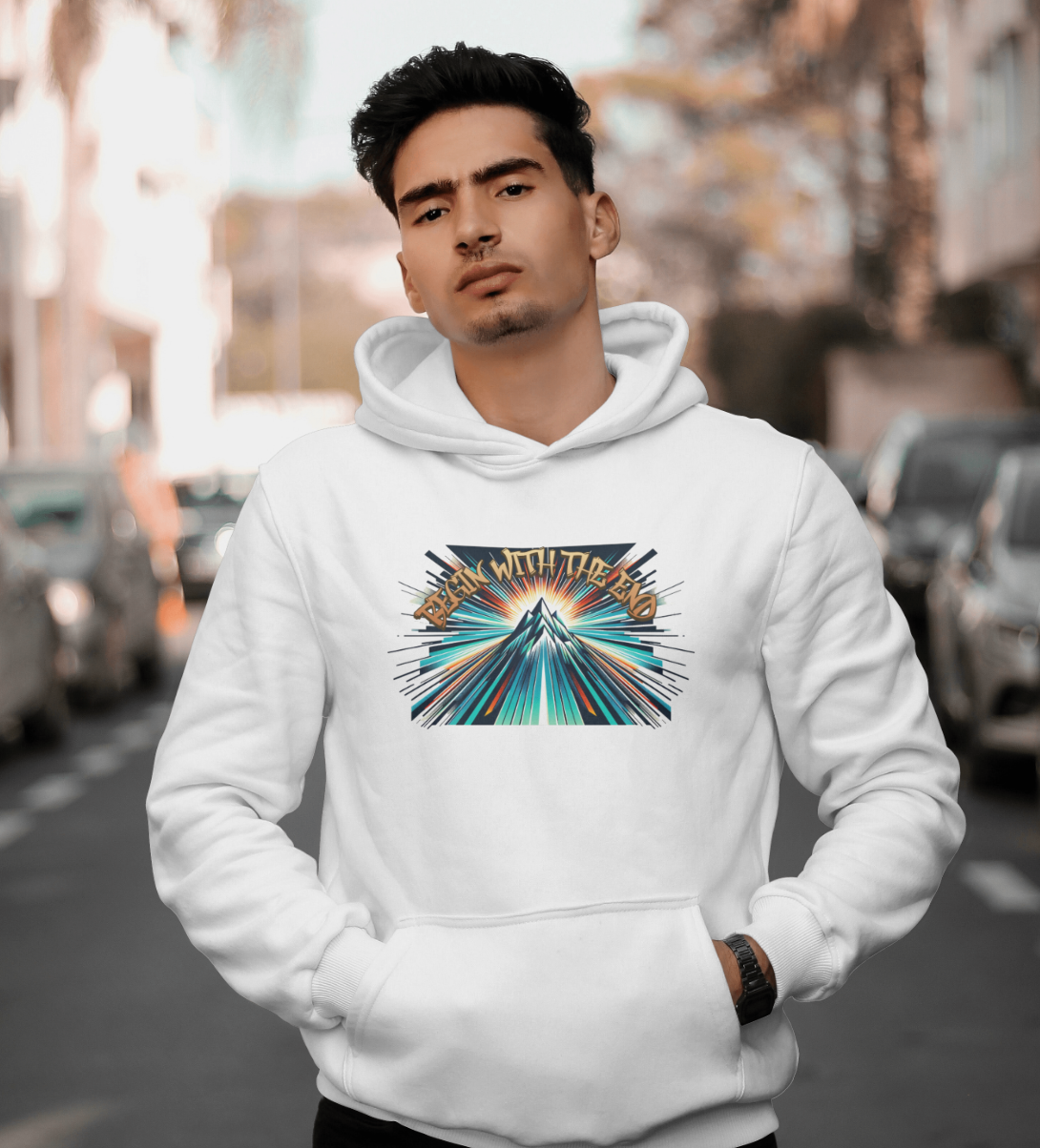 Begin with the End Hoodie#2