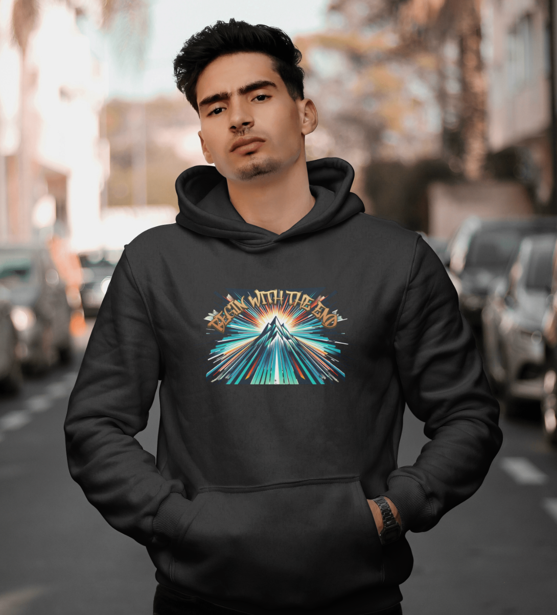 Begin with the End Hoodie#2