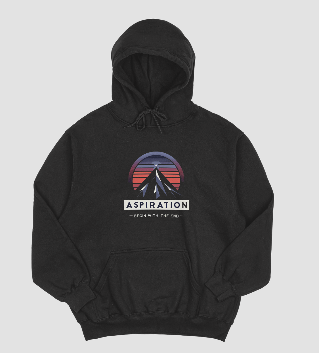 Begin with the End Hoodie #3