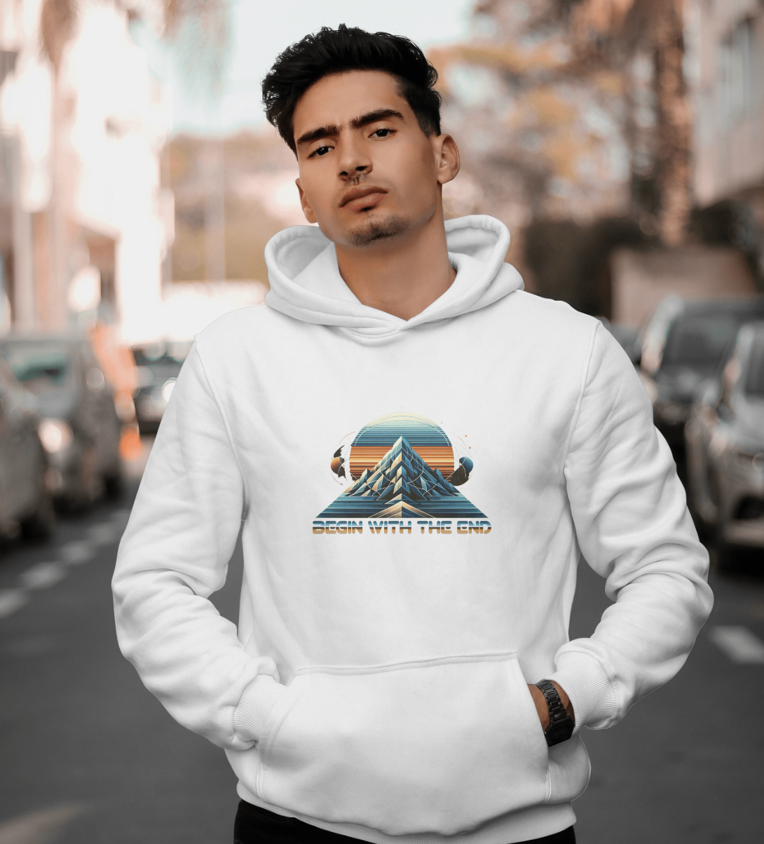 Begin with the End Hoodie #4