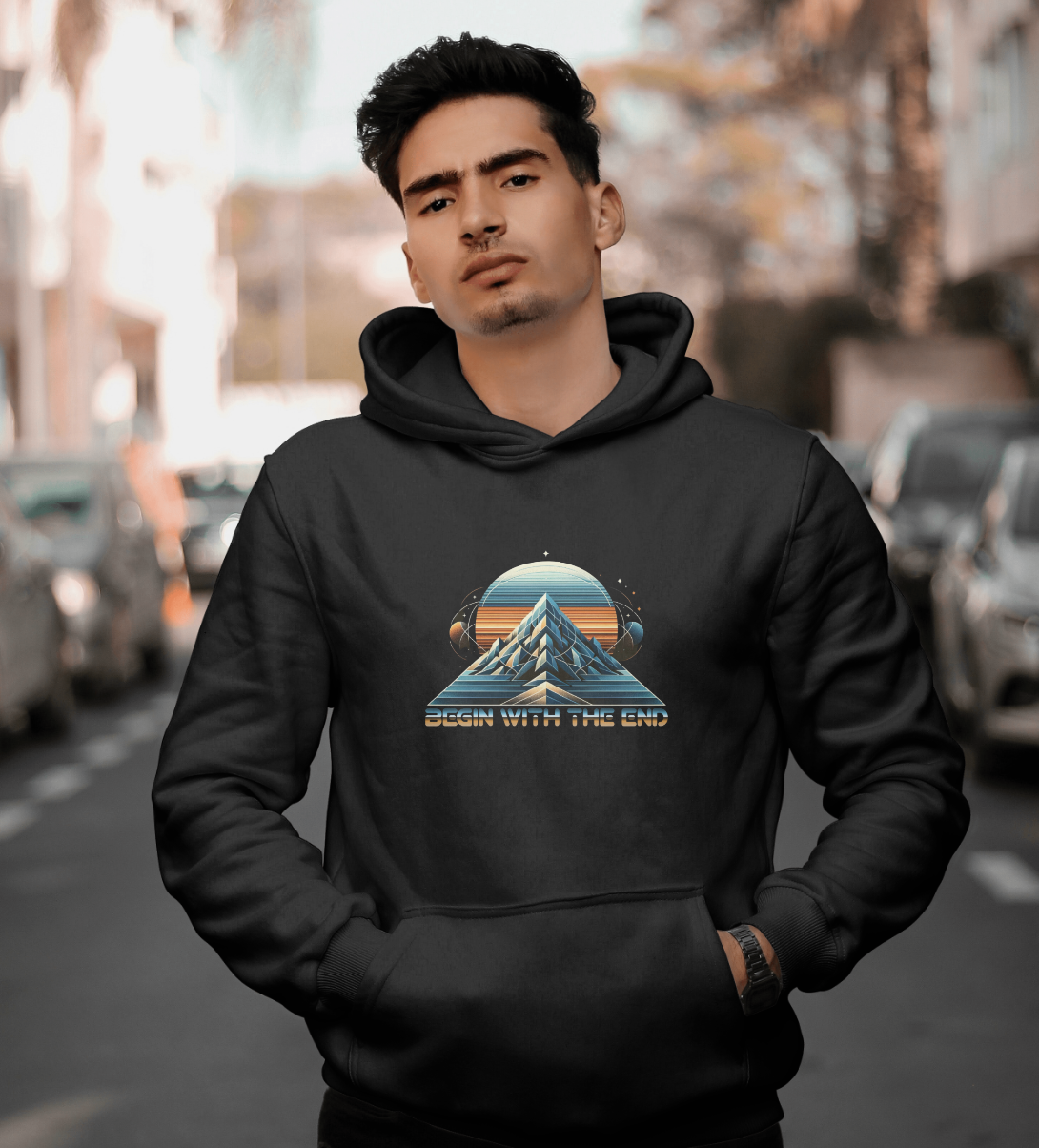 Begin with the End Hoodie #4