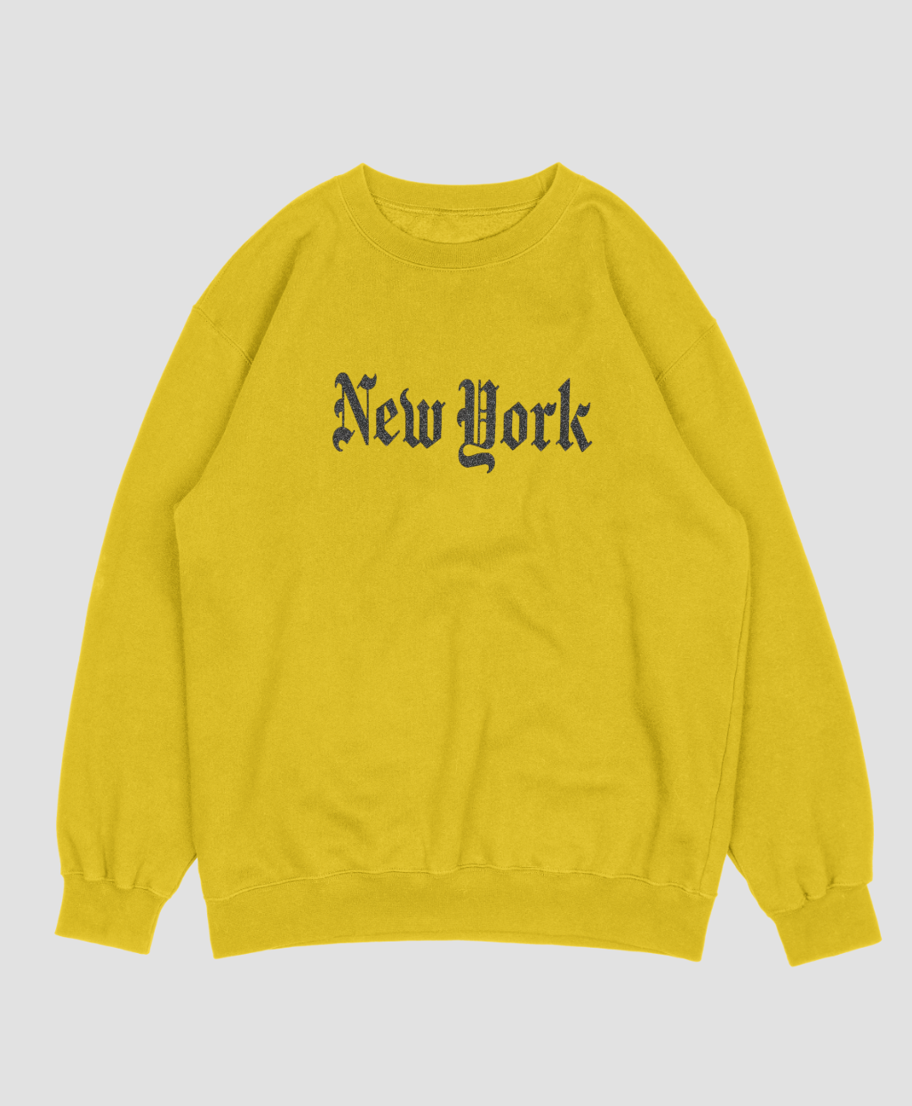 New York Sweatshirt in Old English Font