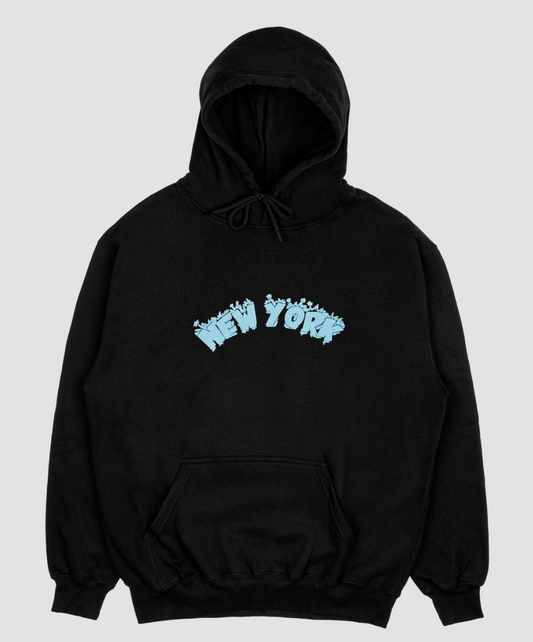 New York hoodie Blue Flame Edition