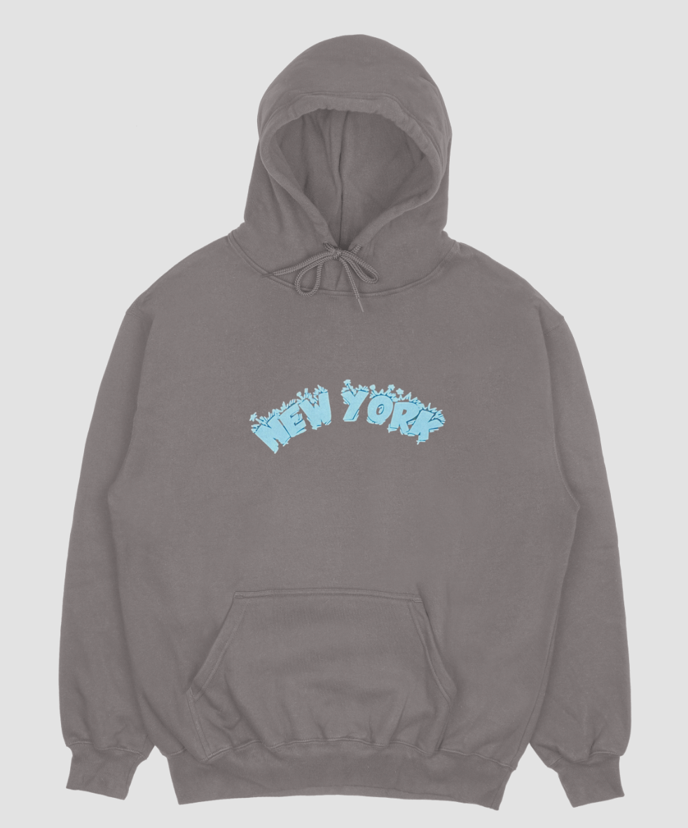 New York hoodie Blue Flame Edition