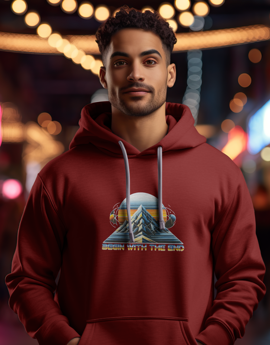 Begin with the End Hoodie#7