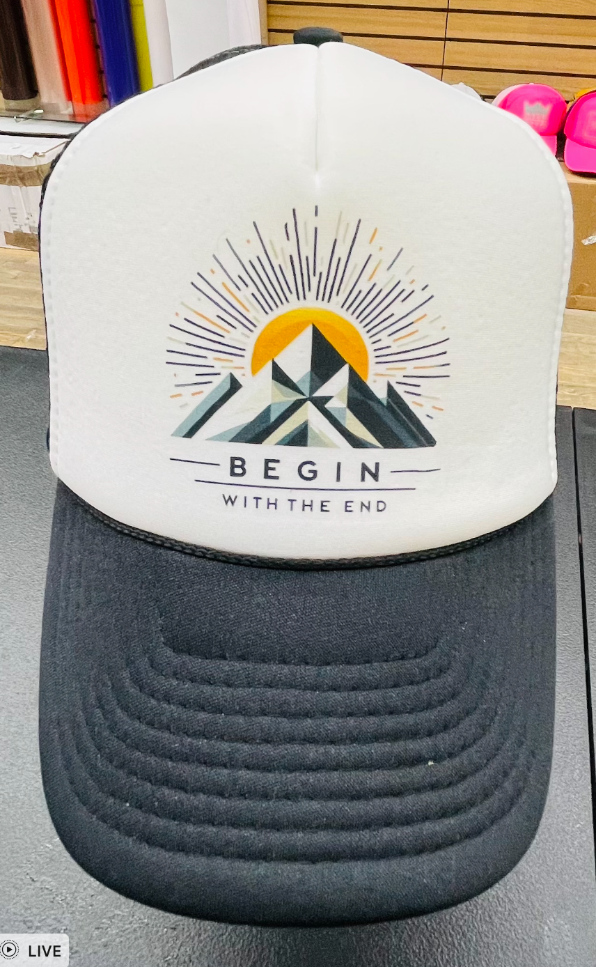 Begin with the End Hat#2