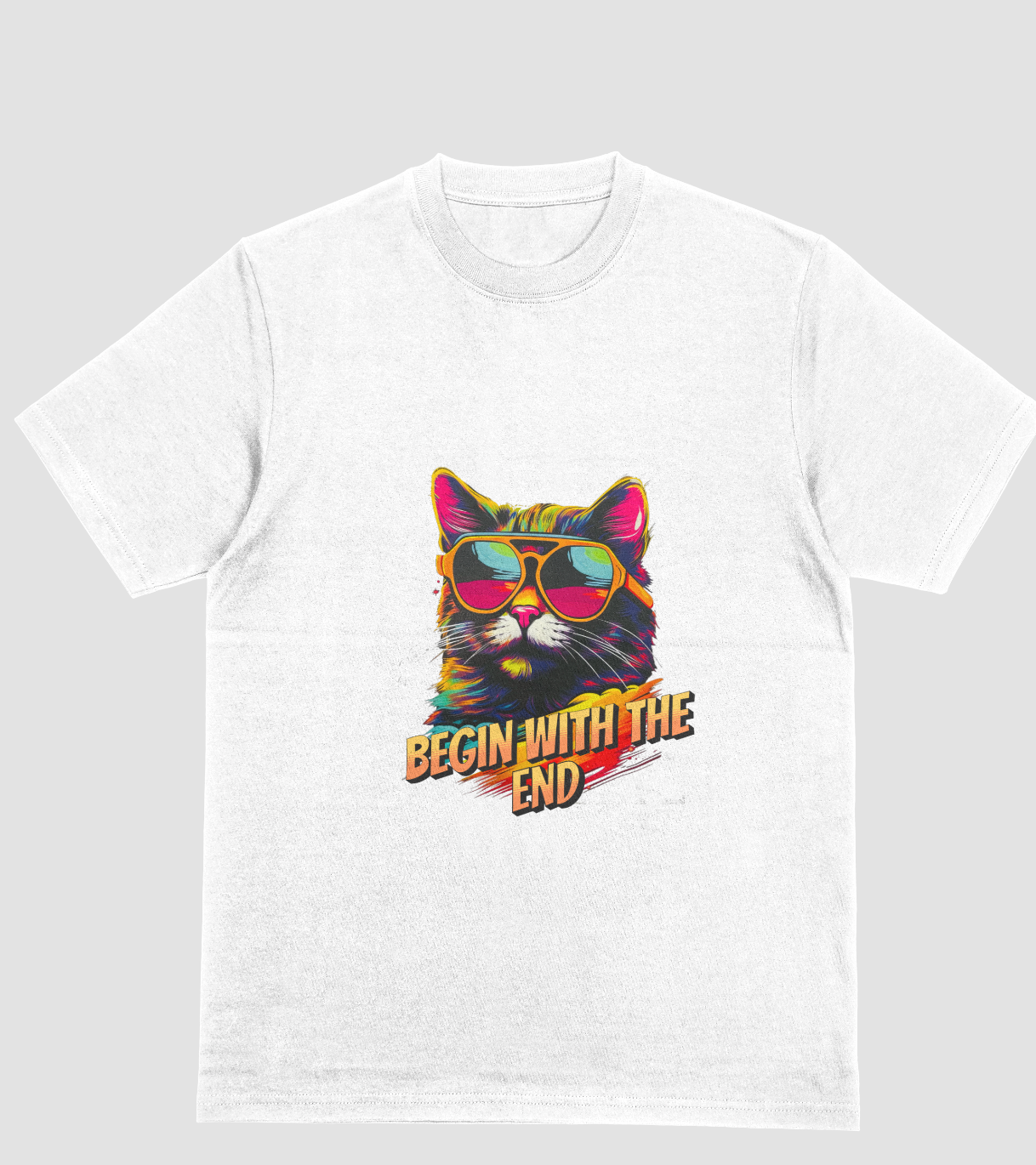 Cat in Shades (Begin with the End)