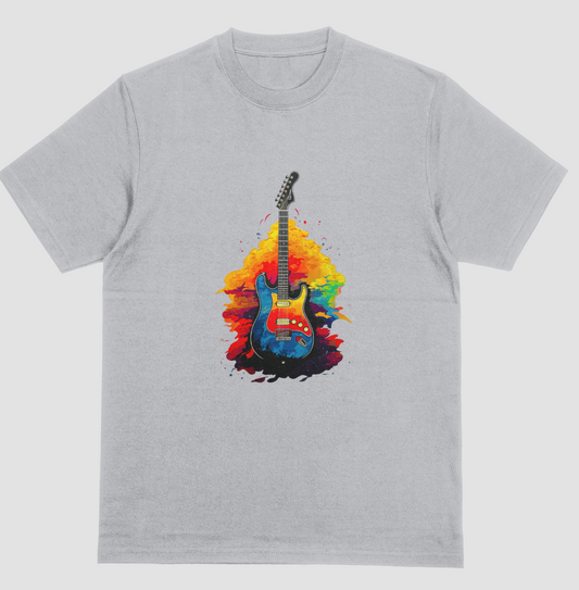 Colorful Guitar Design